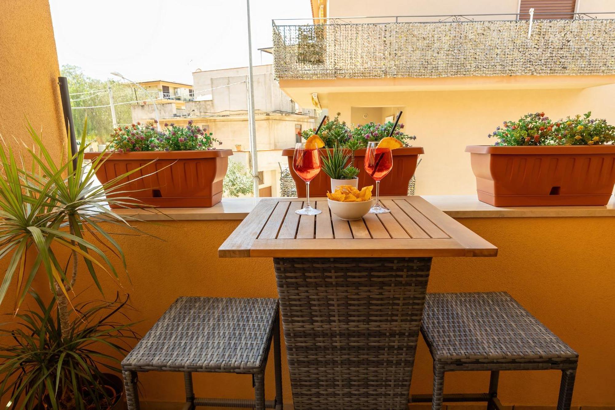 Sunset House Bed & Breakfast Balestrate Bagian luar foto